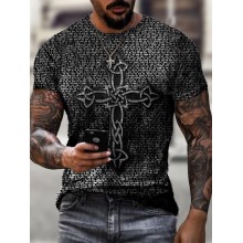 Hot cross black T-shirt HF1601-02-03